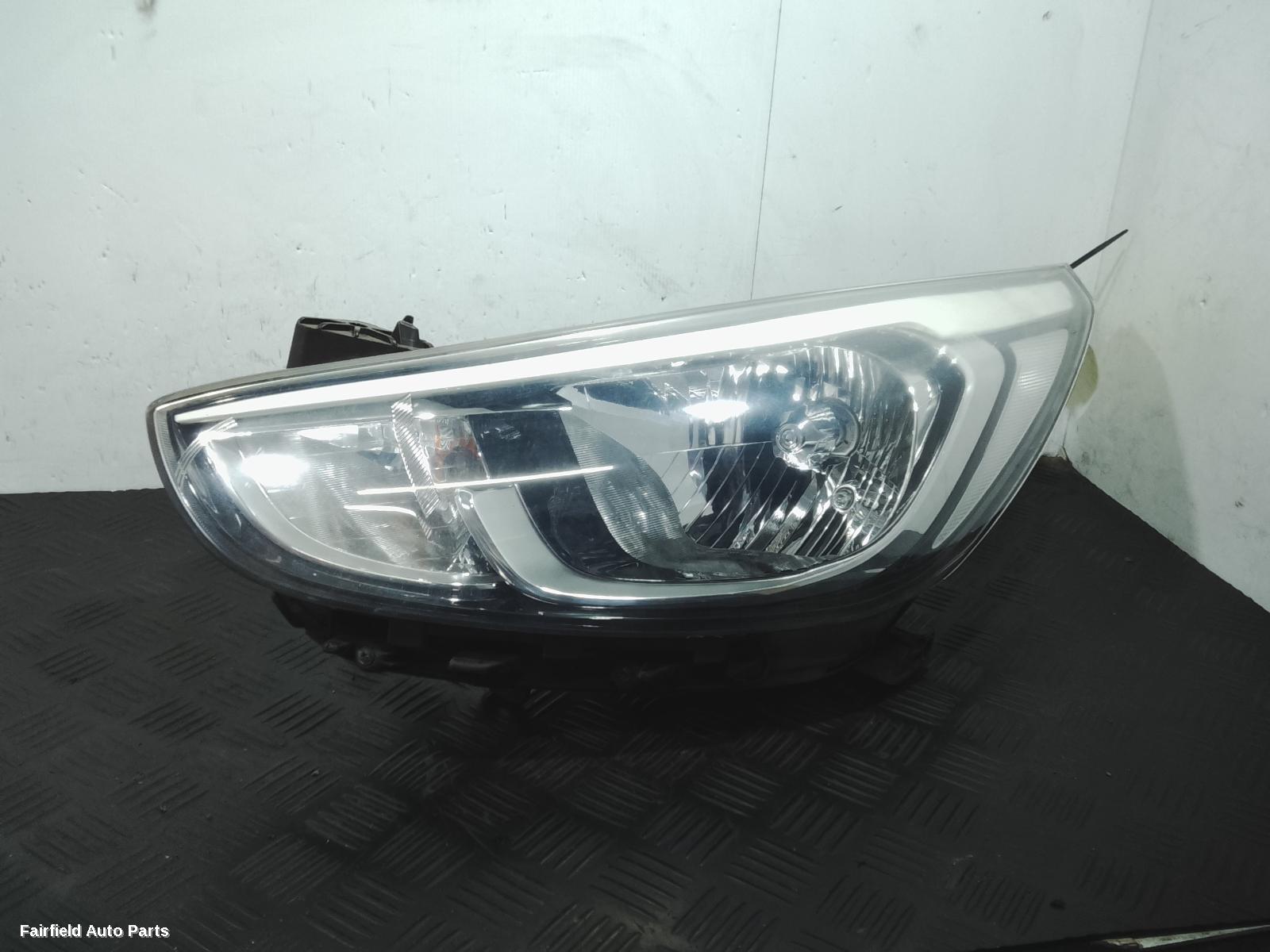 2014-2019 Hyundai Accent Left Headlamp