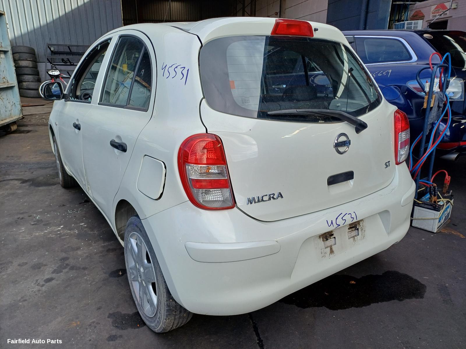 2011 Nissan Micra Left Headlamp