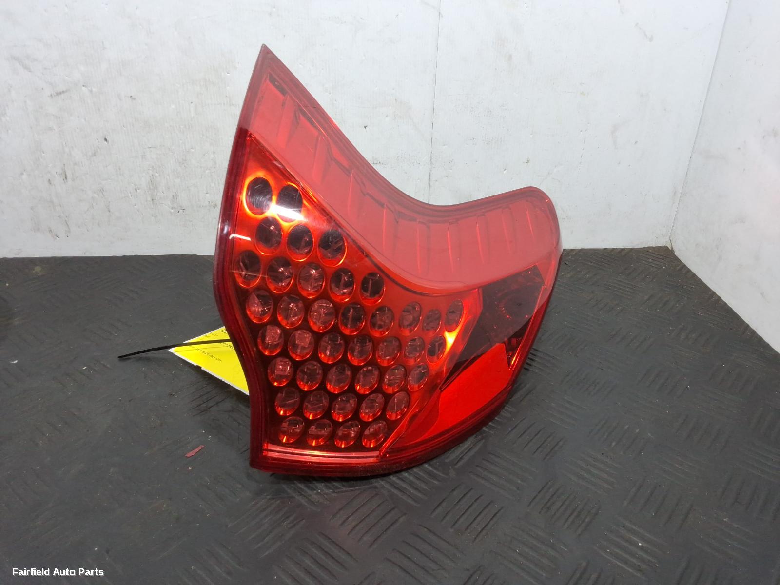 2010-2014 Peugeot 3008 Left Taillight
