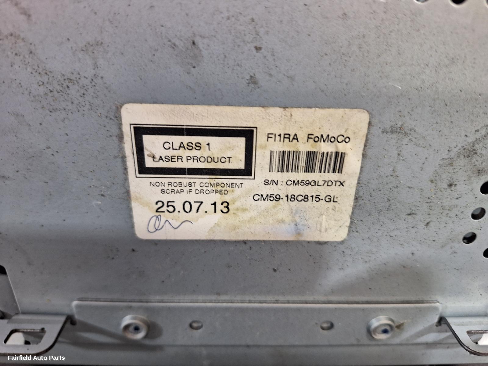 2011-2015 Ford Focus Radio Cd Dvd Sat Tv