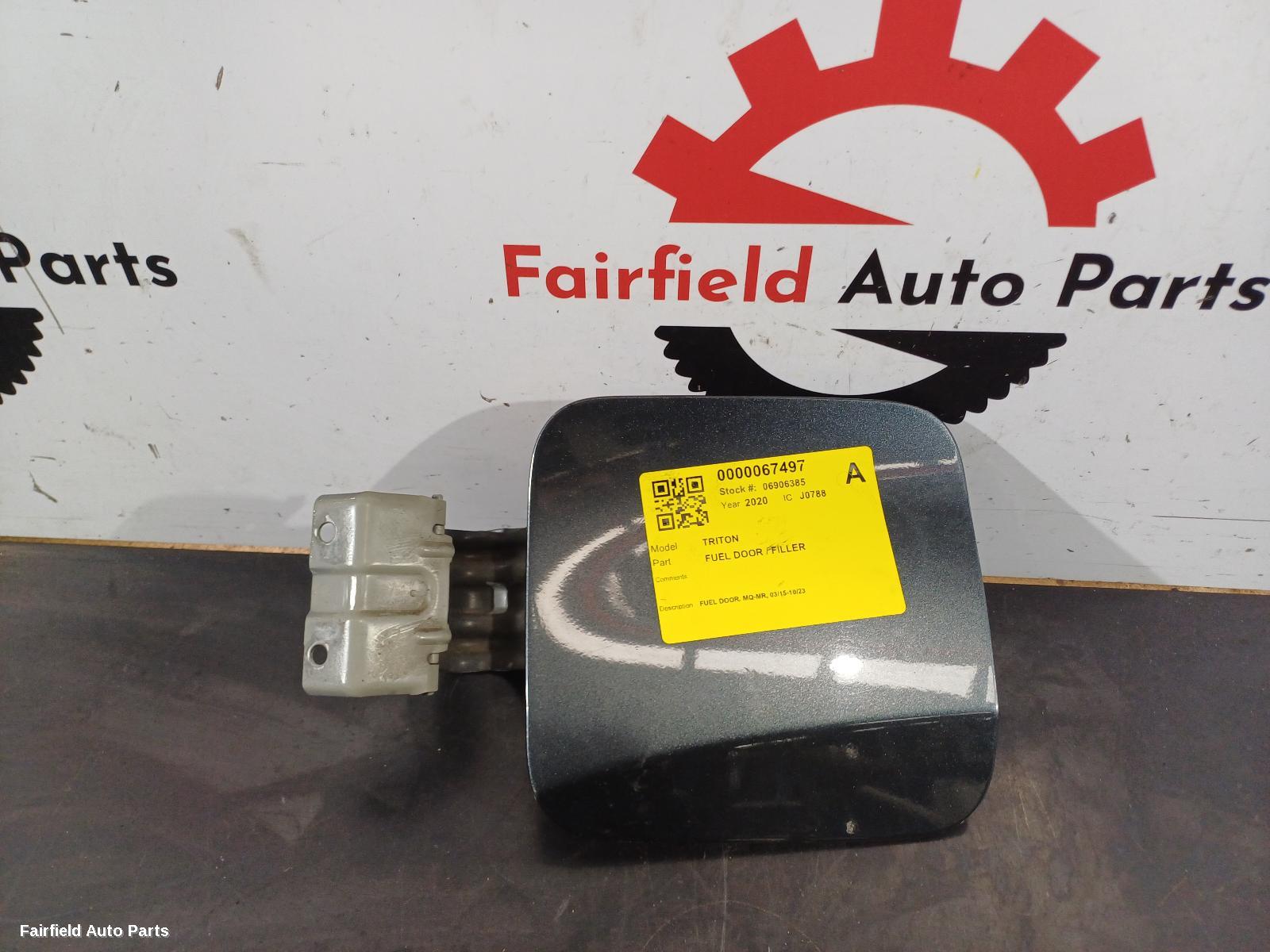 2018-2023 Mitsubishi Triton Fuel Door Filler