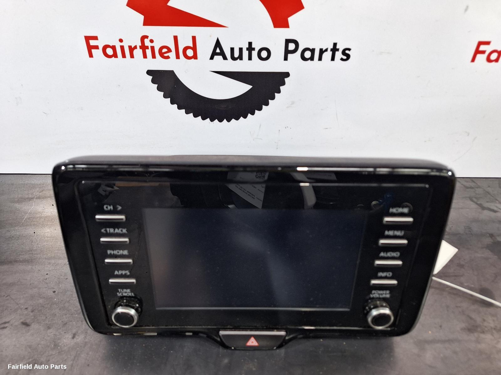 2020-2024 Toyota Yaris Radio Cd Dvd Sat Tv