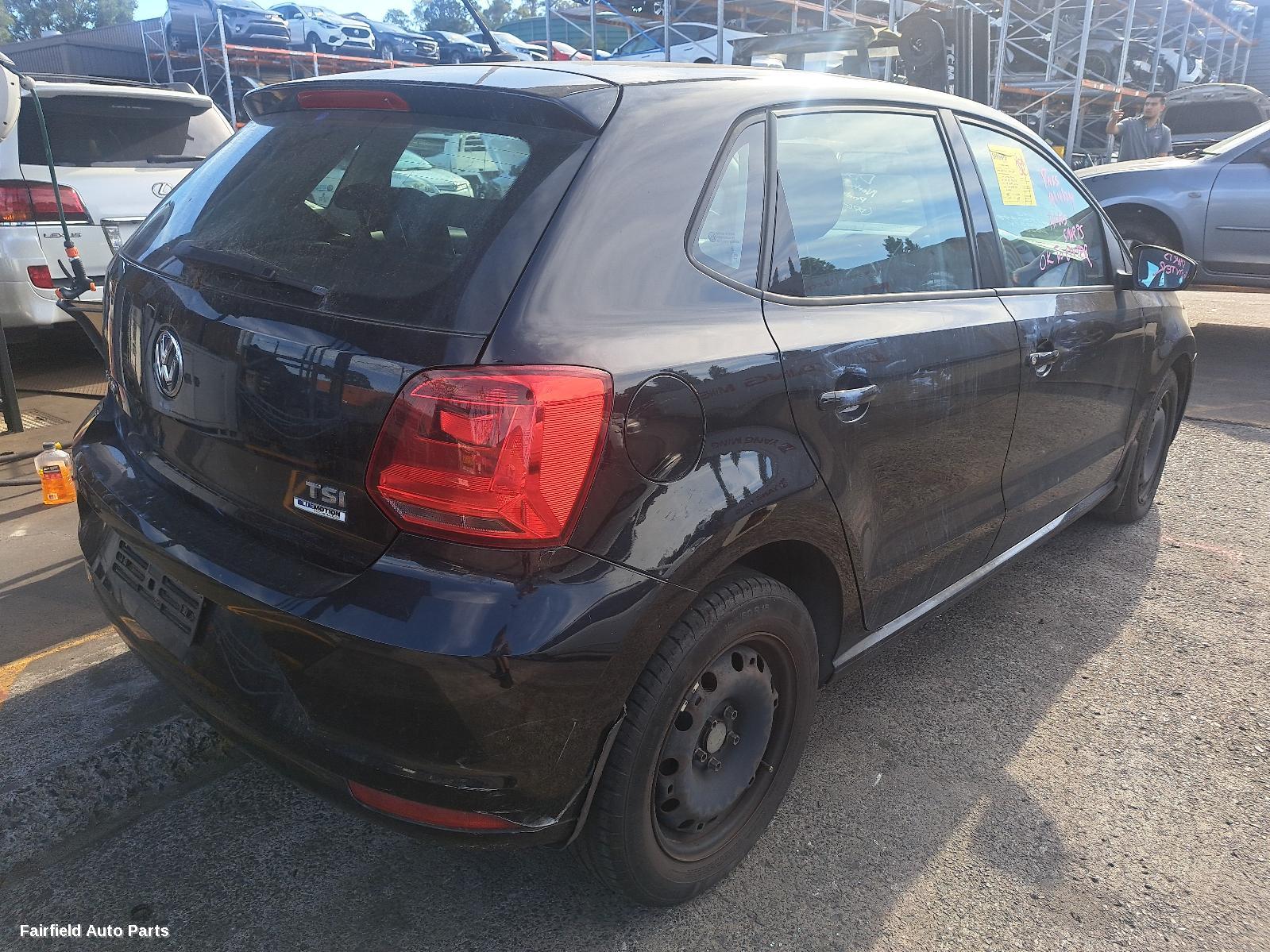 2017 Volkswagen Polo F Bar Reinforc Brack