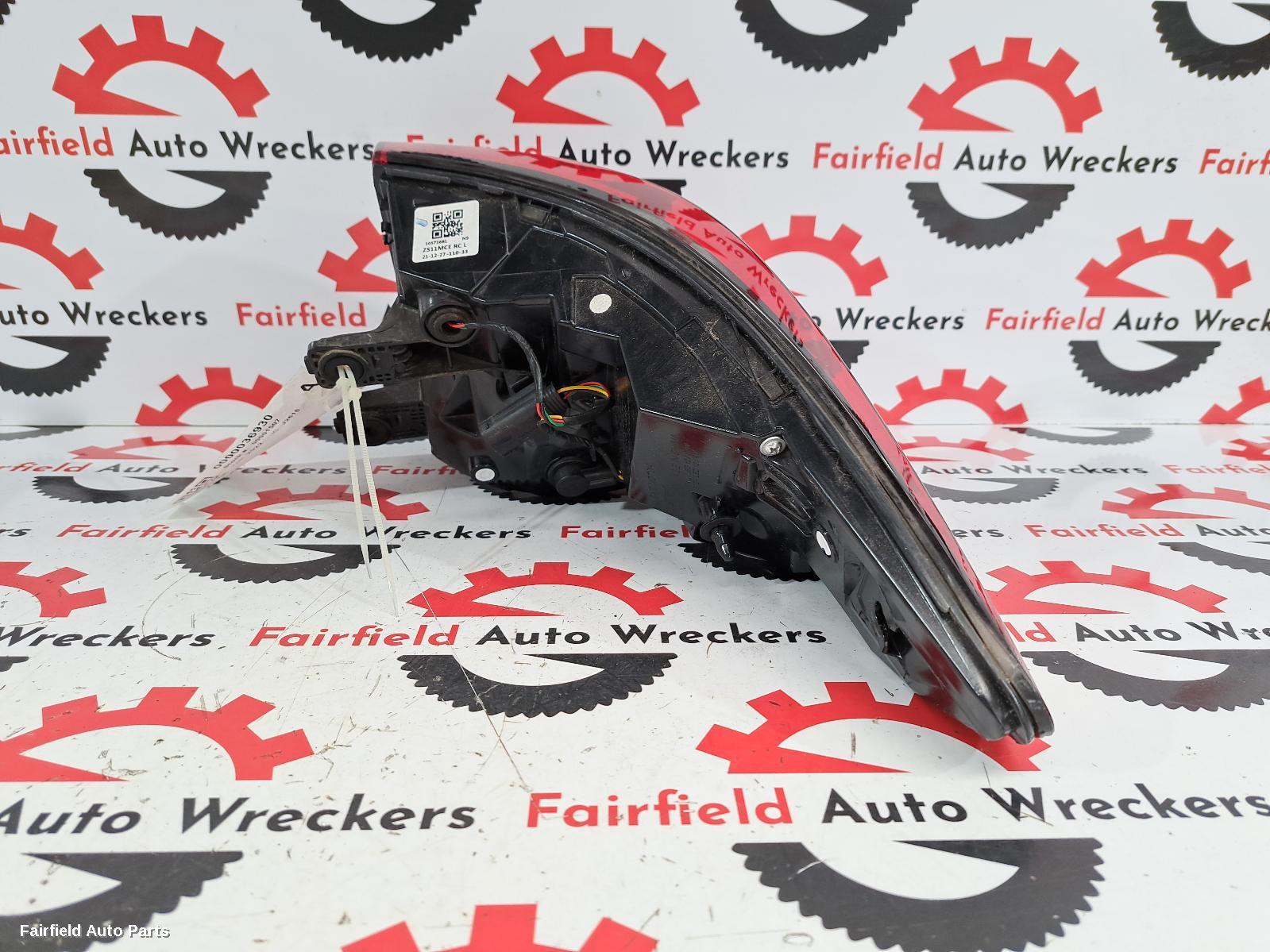 2022 Mg Zs Left Taillight