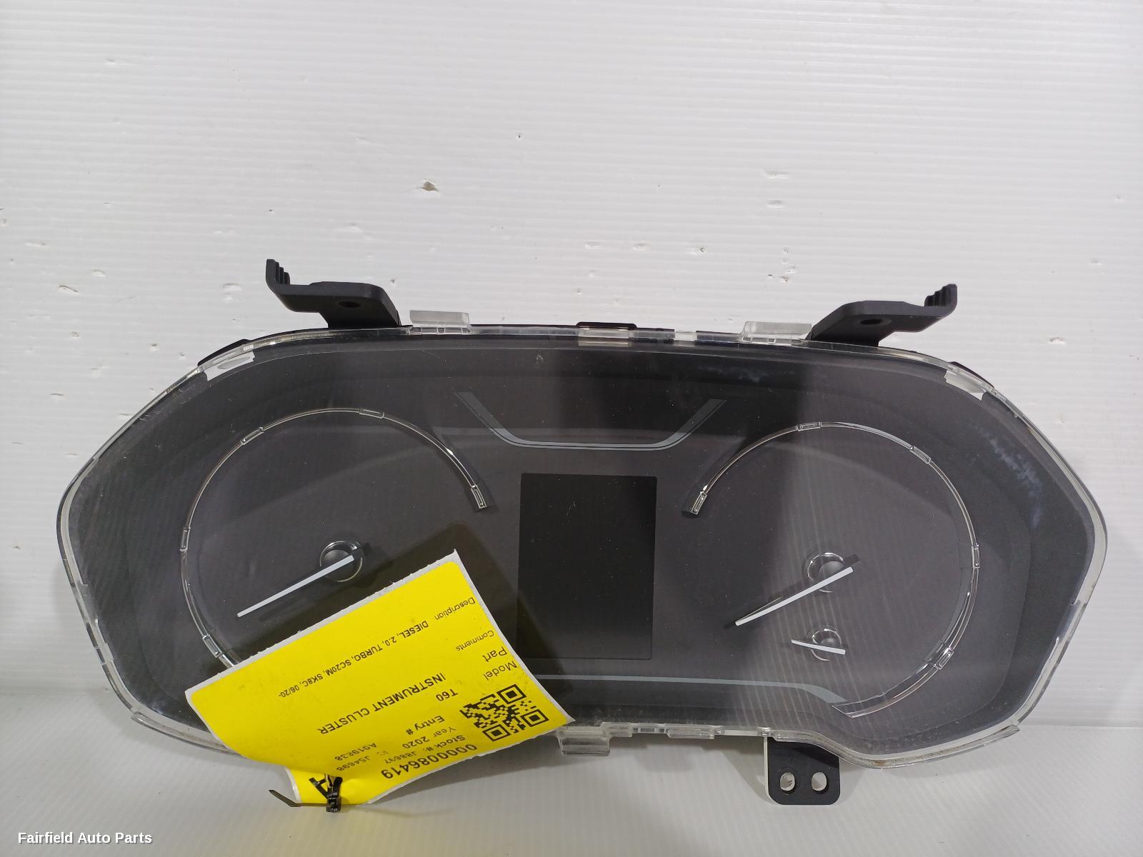 2020-2025 Ldv T60 Instrument Cluster