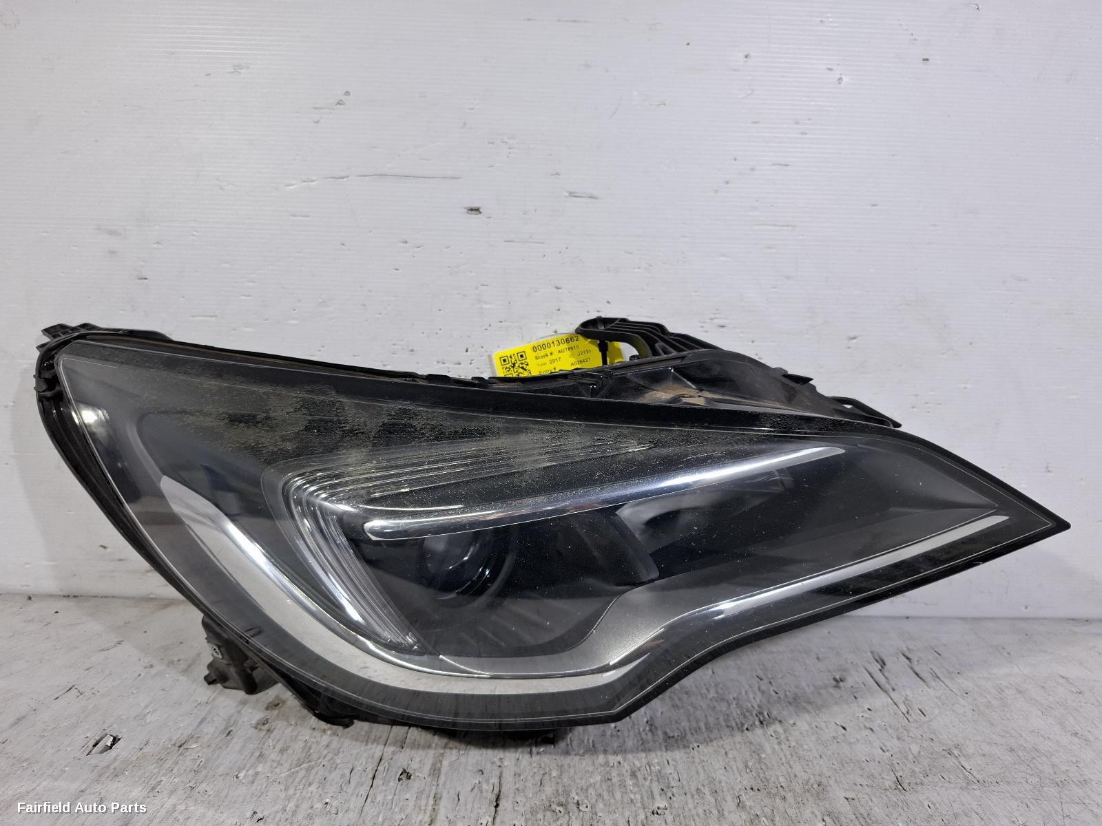 2016-2020 Holden Astra Right Headlamp