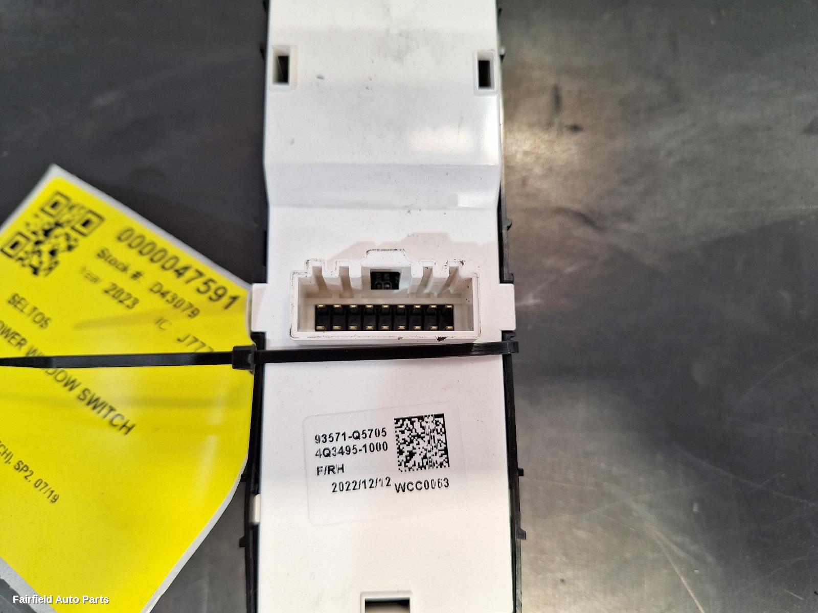 2019-2025 Kia Seltos Pwr Dr Wind Switch