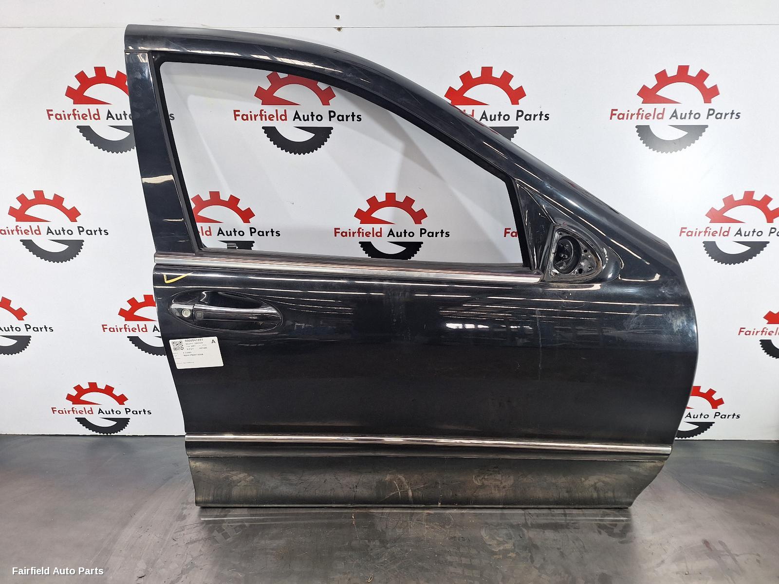 2001 Mercedes S Class Right Front Door