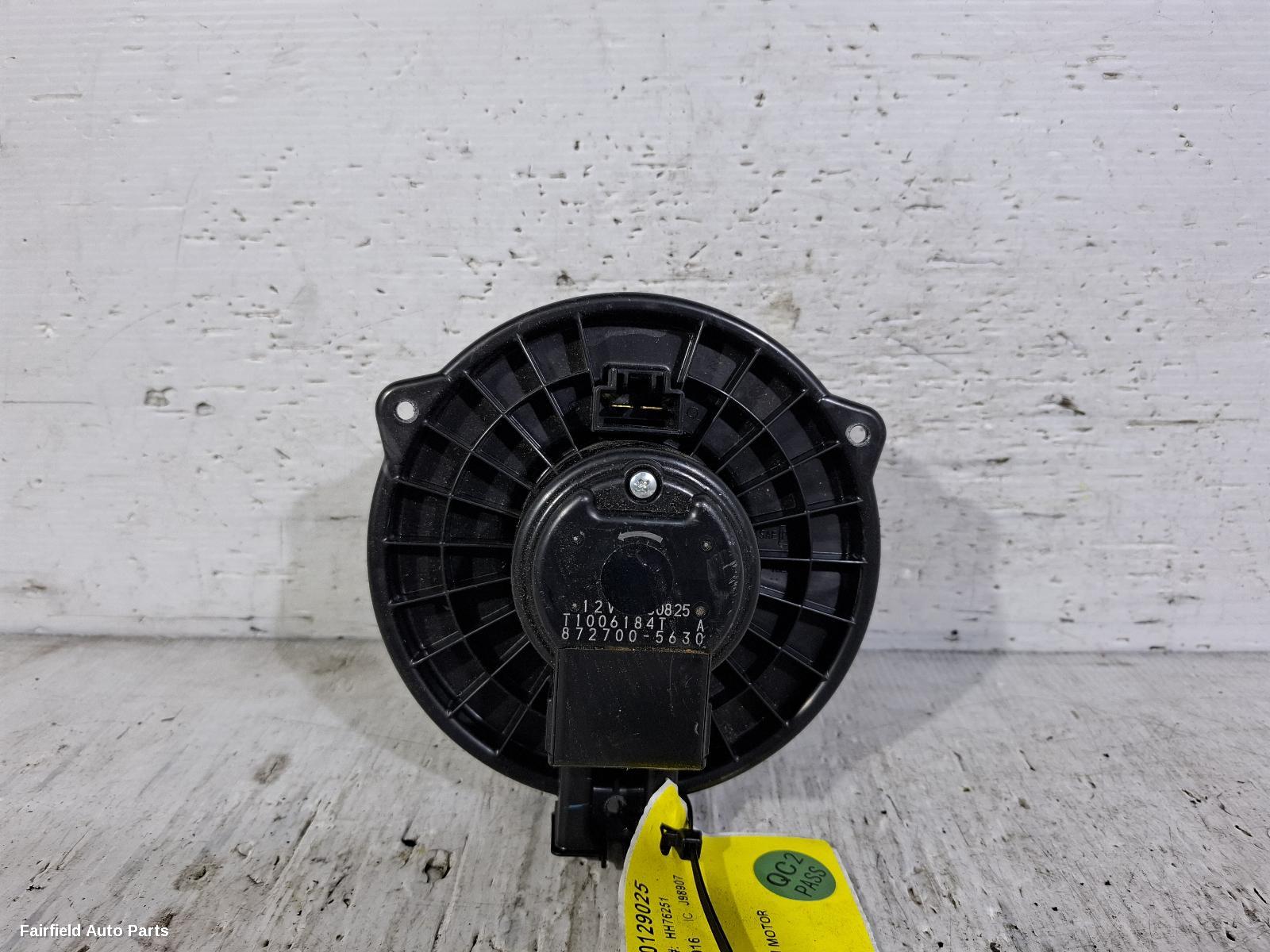 2011-2017 Subaru Impreza Heater Fan Motor