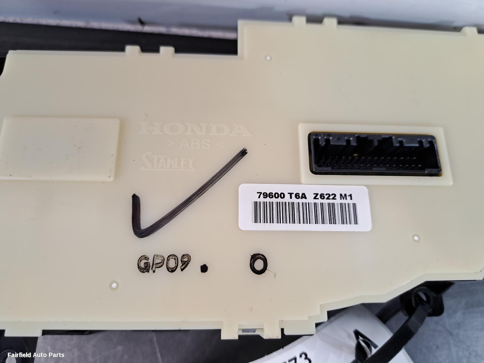 2014-2022 Honda Odyssey Heater Ac Controls