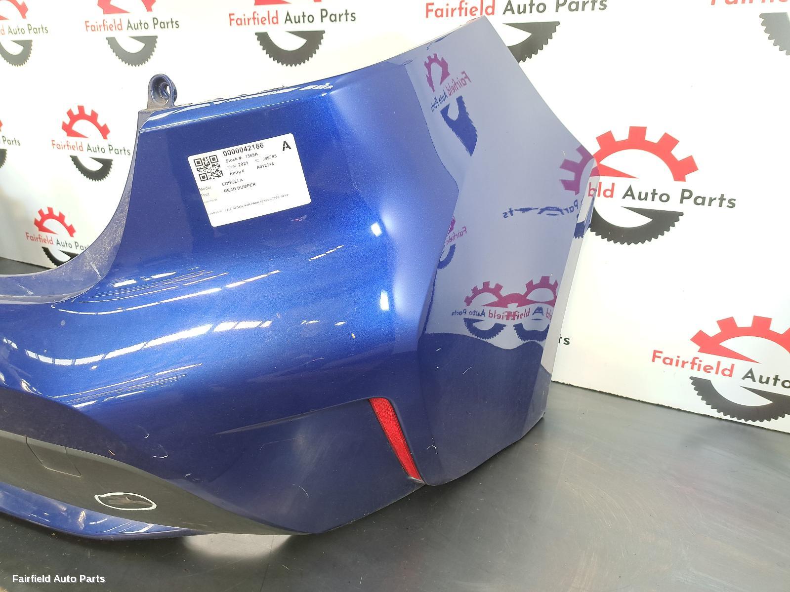 2019-2024 Toyota Corolla Rear Bumper