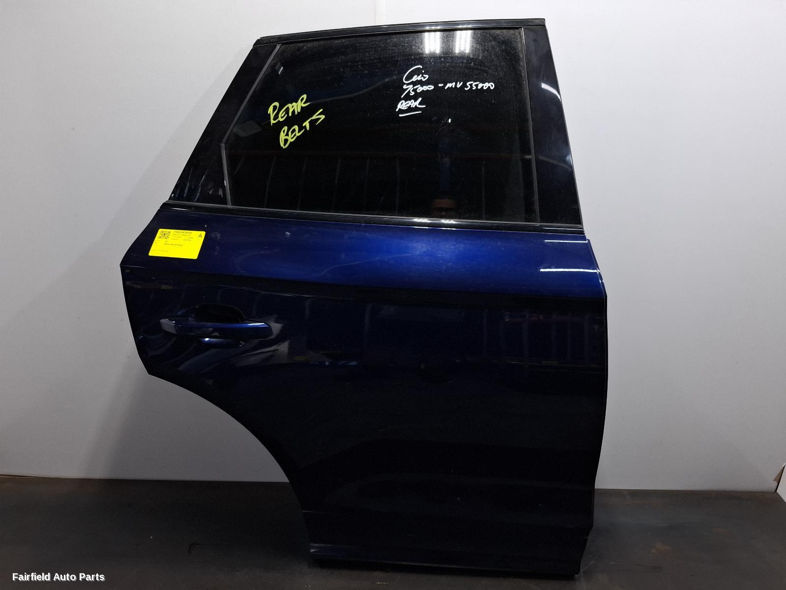 2017-2020 Audi Q5 Right Rear Door Sliding