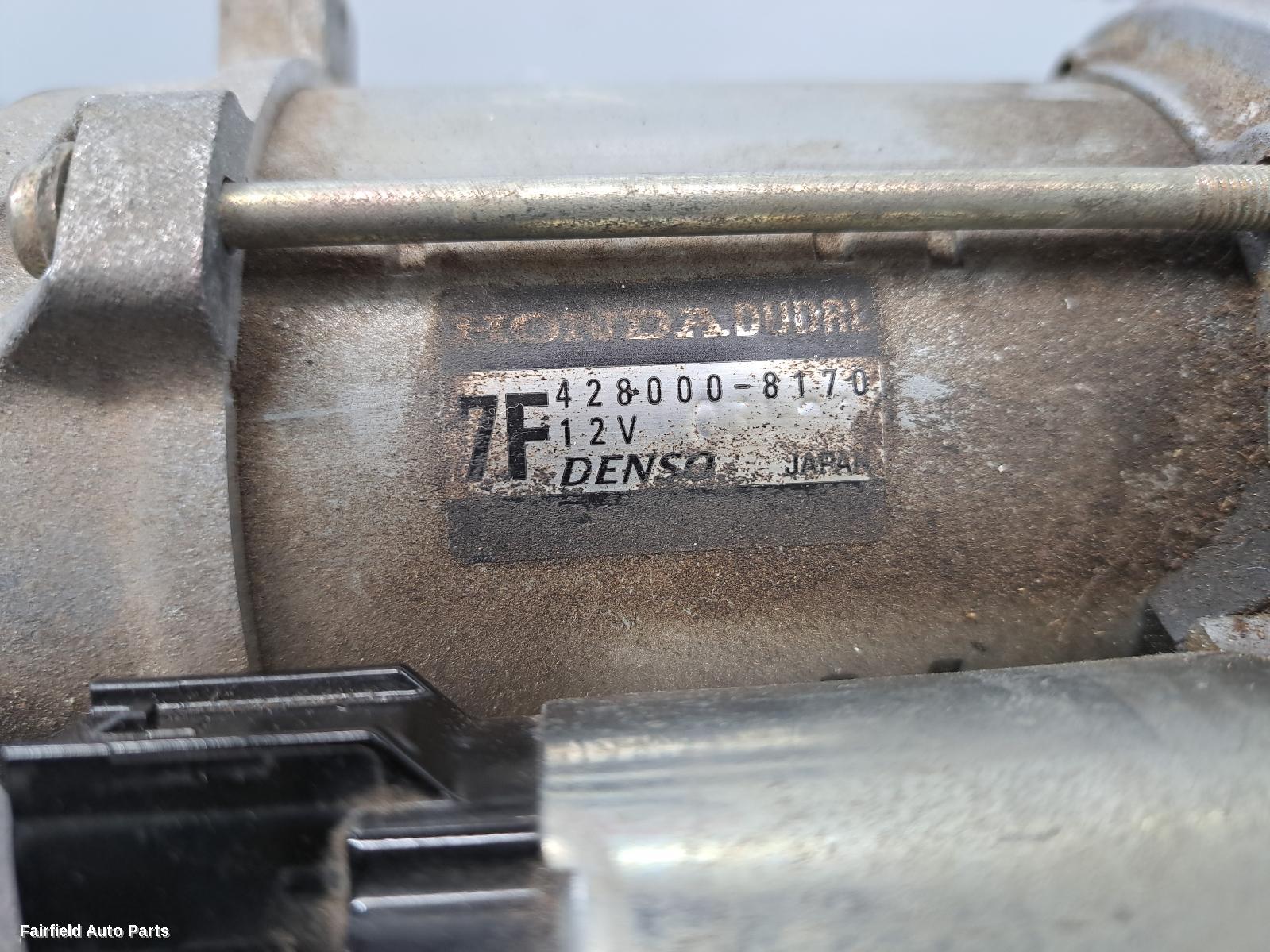 2017 Honda Civic Starter