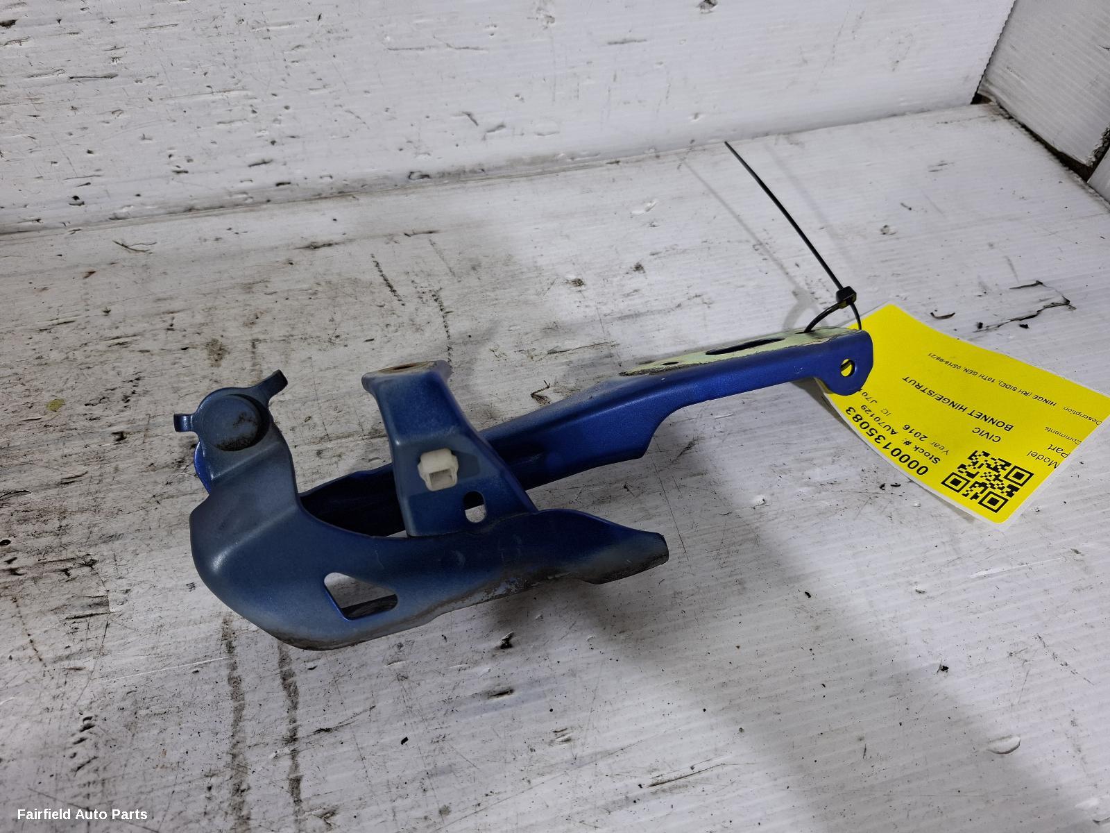 2016-2021 Honda Civic Bonnet Hinge Strut