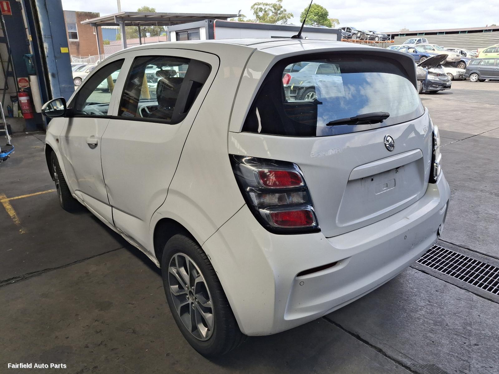 2017 Holden Barina Bootlid Tailgate