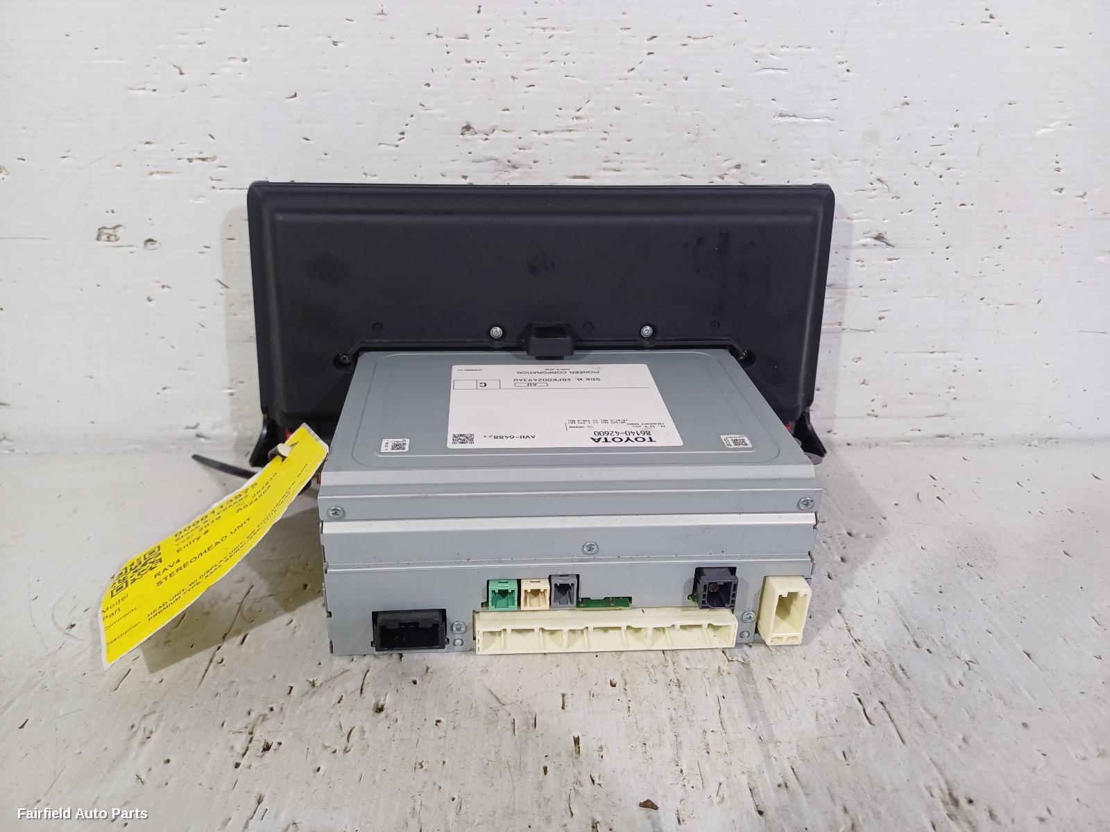 2018-2022 Toyota Rav4 Radio Cd Dvd Sat Tv