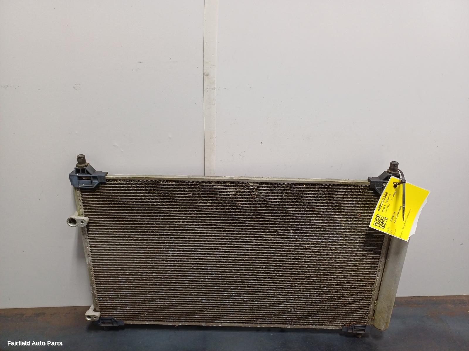 2015-2018 Toyota Corolla A C Condenser