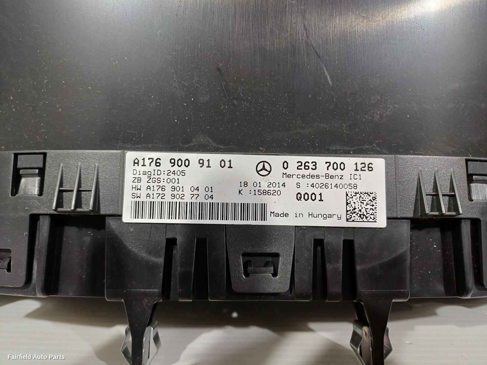 2014-2022 Mercedes C Class Fan