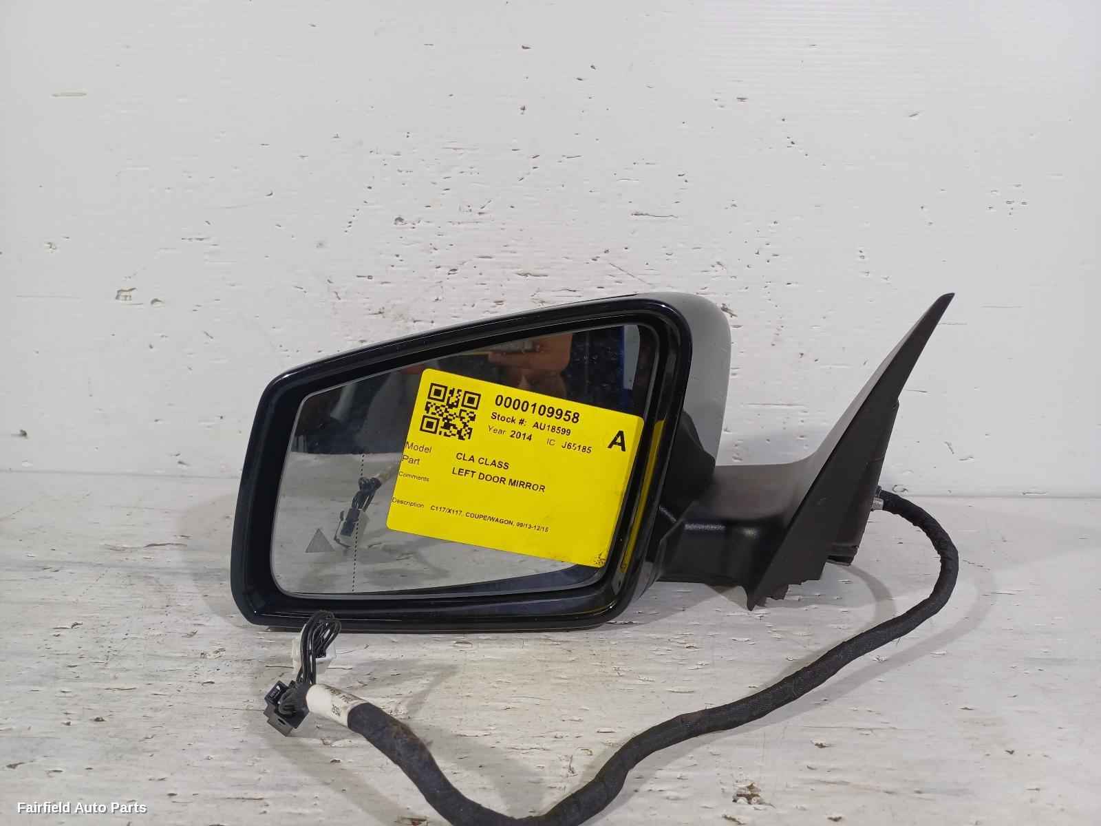 2013-2015 Mercedes Cla Class Left Door Mirror