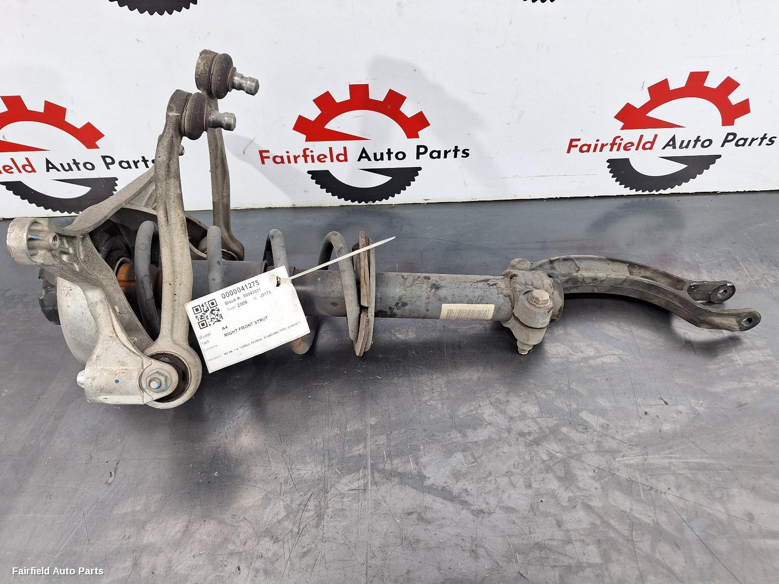 2008-2012 Audi A4 Right Front Strut