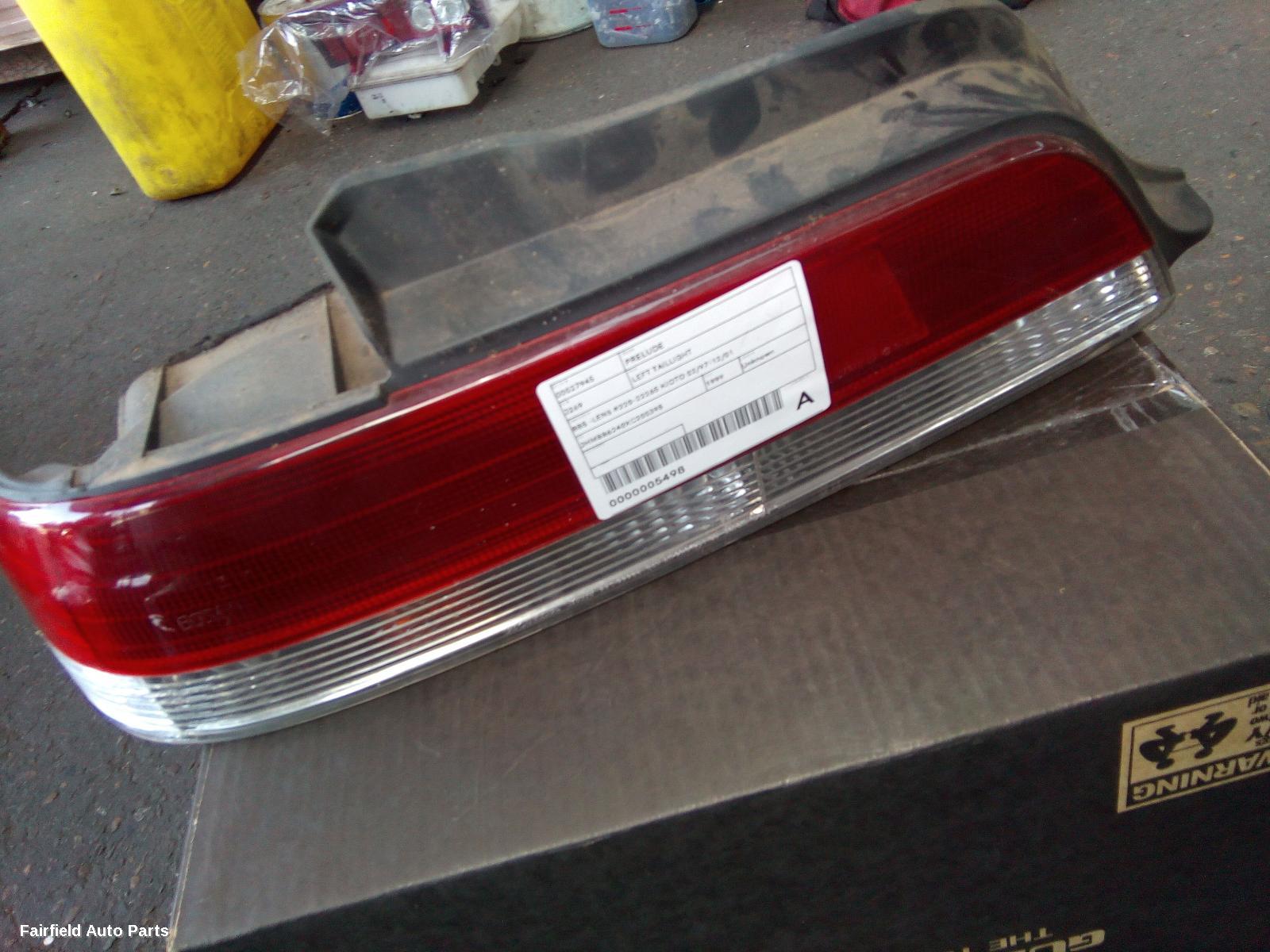 1999 Honda Prelude Left Taillight