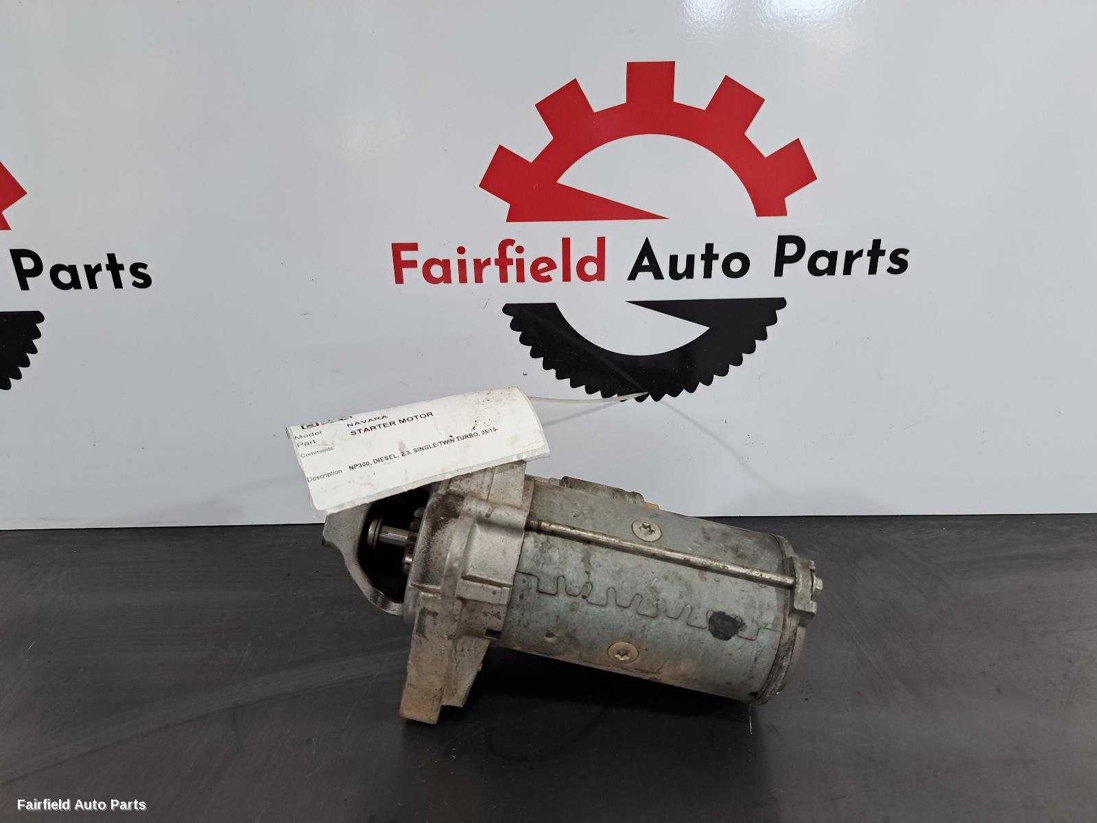 2018 Nissan Navara Starter