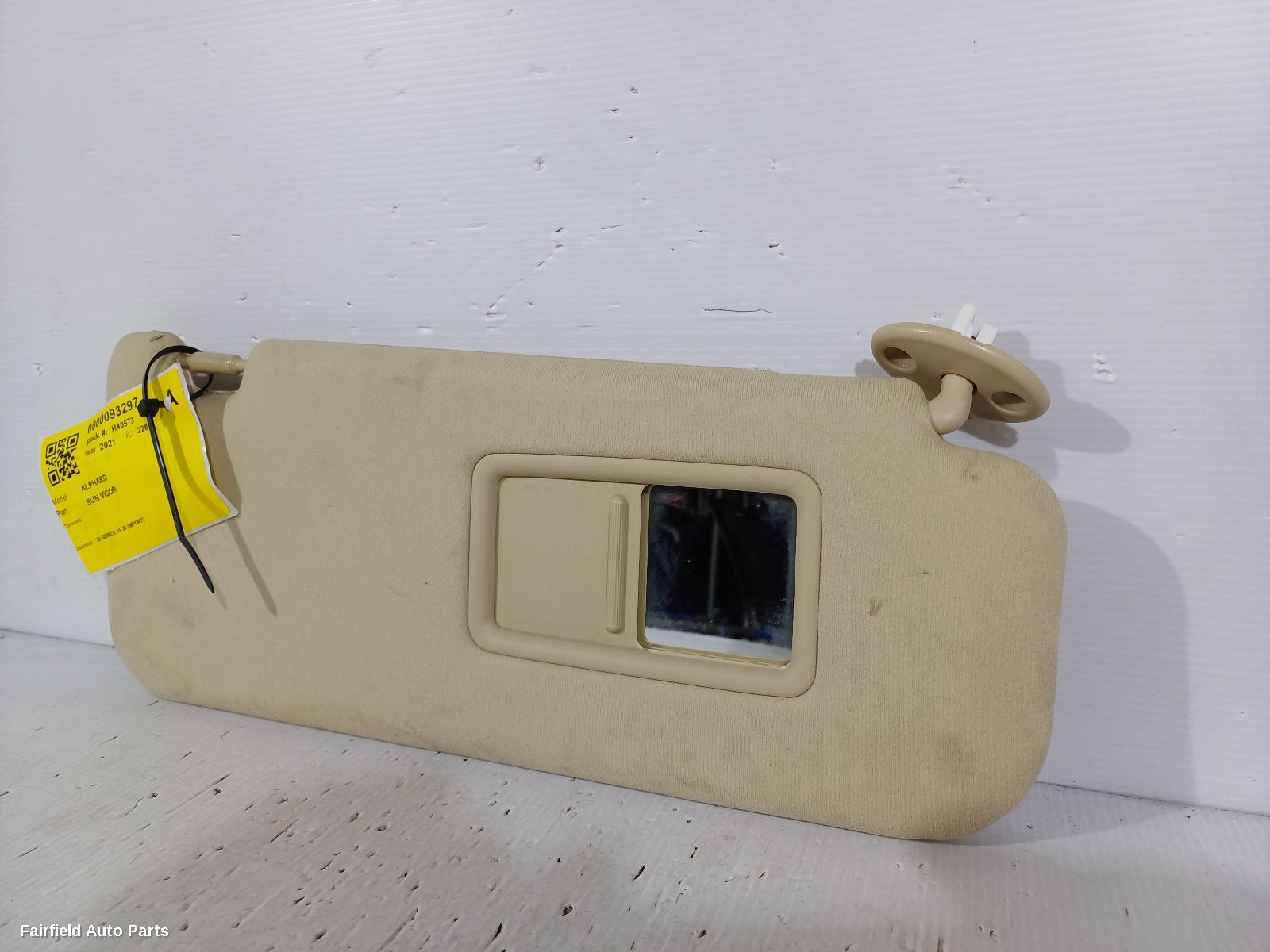 2015-2022 Toyota Alphard Sunvisor