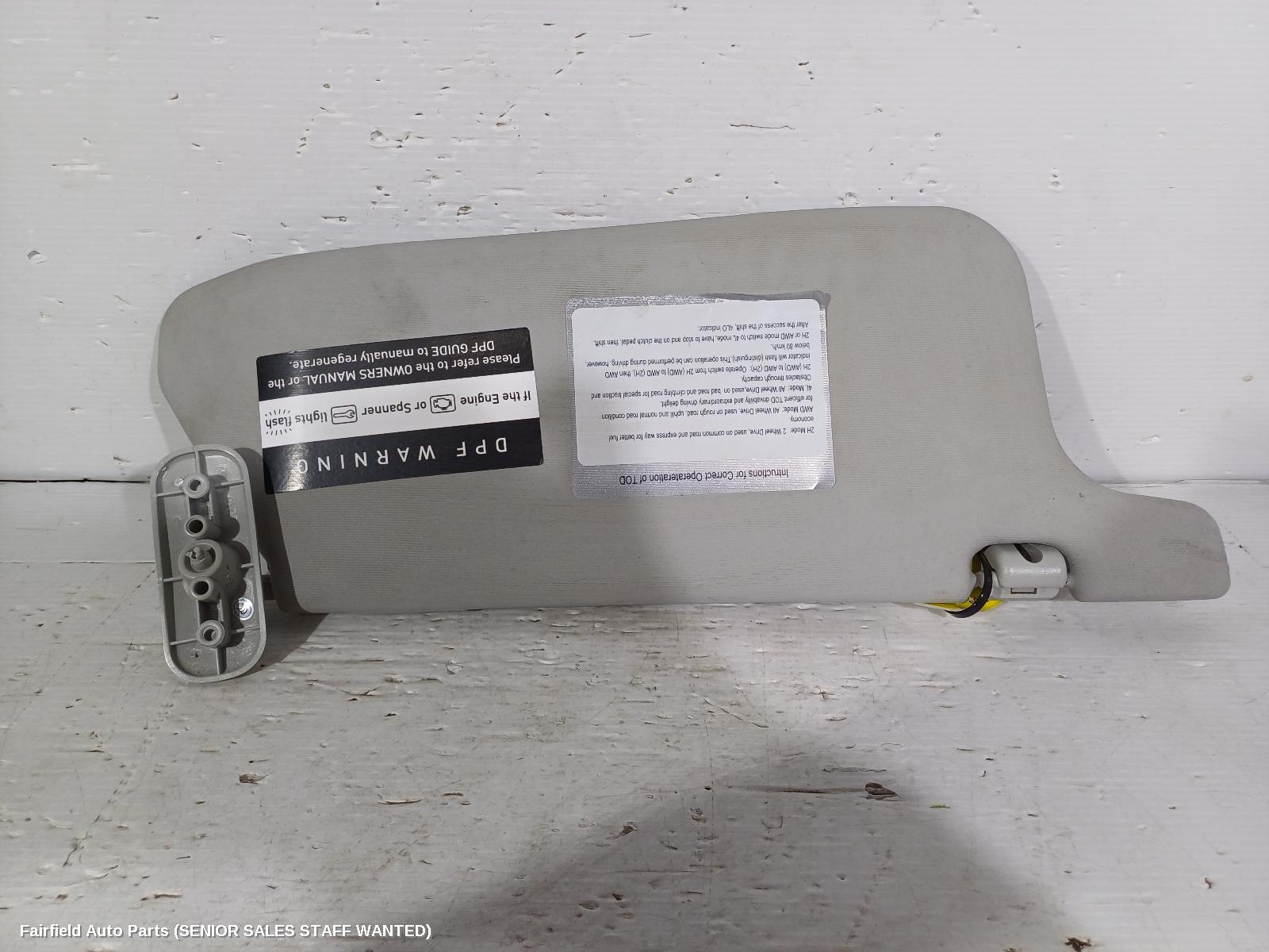 2016 Great Wall Steed Sunvisor