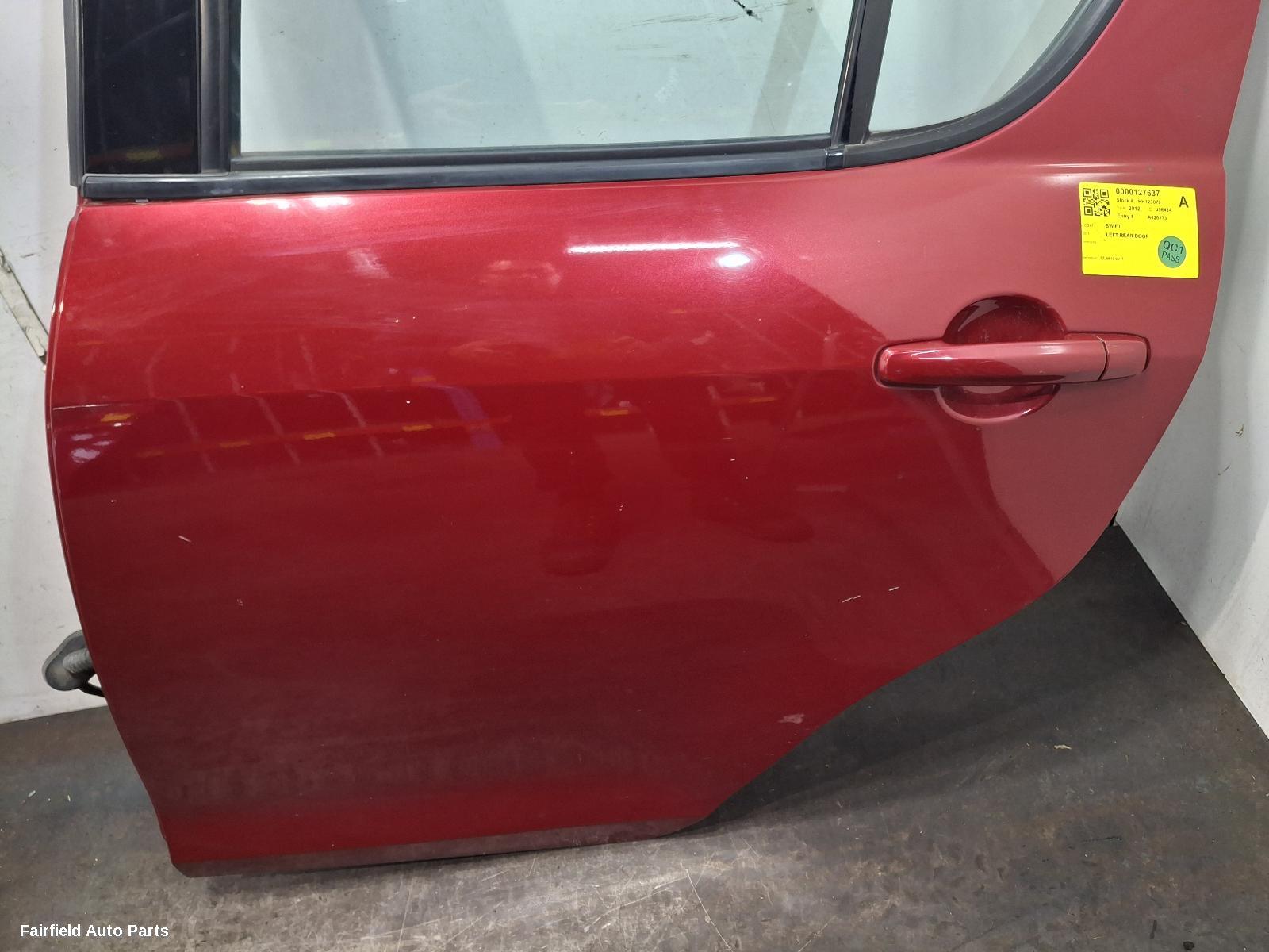 2010-2017 Suzuki Swift Left Rear Door Sliding