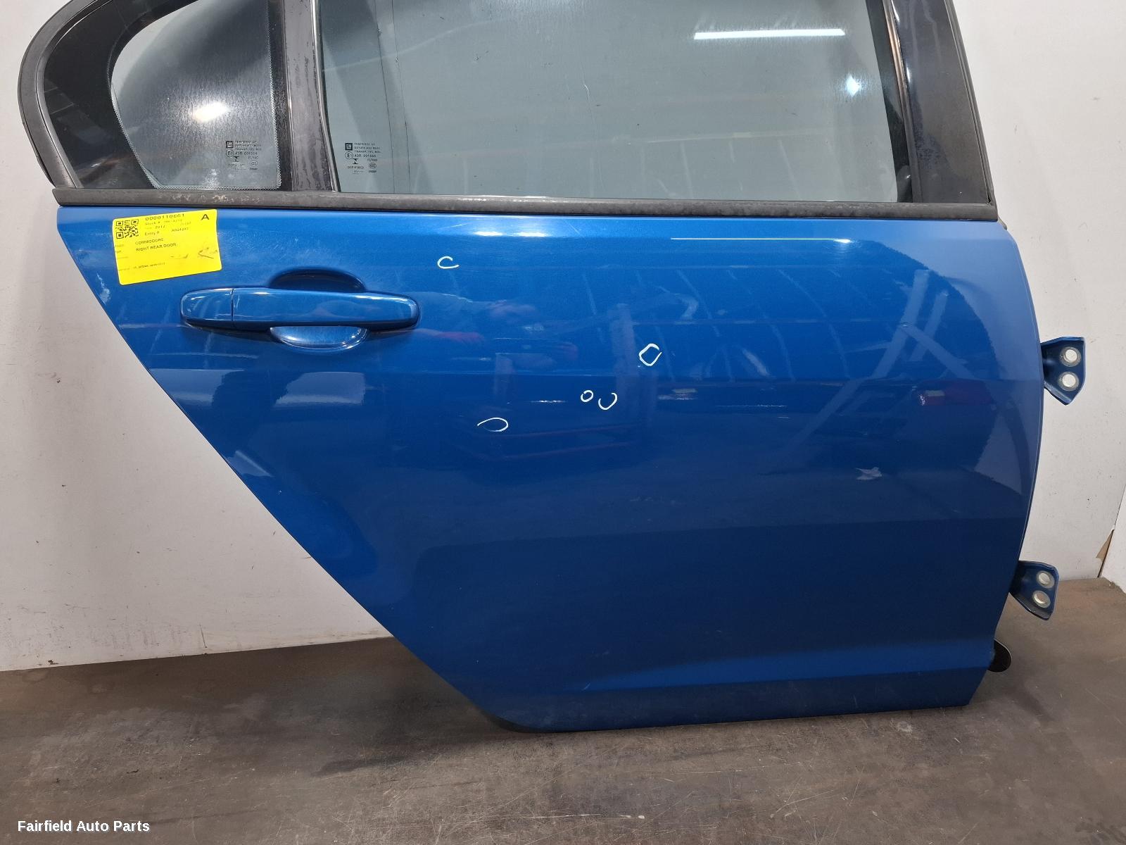 2006-2013 Holden Commodore Right Rear Door Sliding