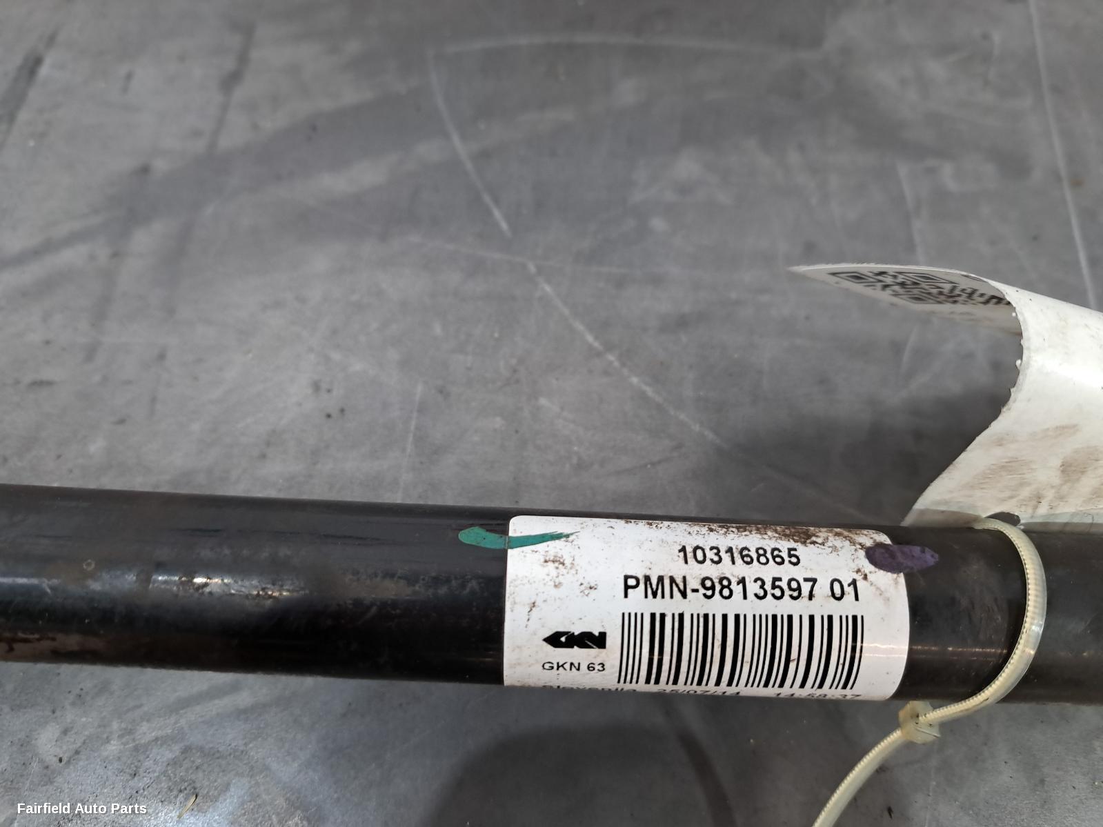 2011-2016 Mini Cooper Left Driveshaft