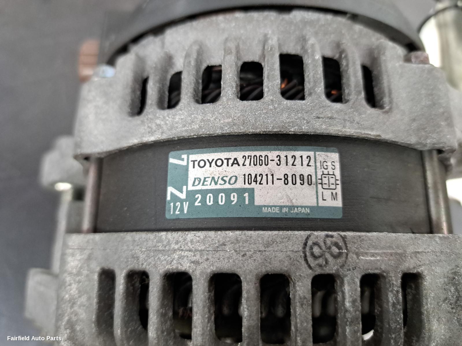 2012-2018 Lexus Gs Alternator