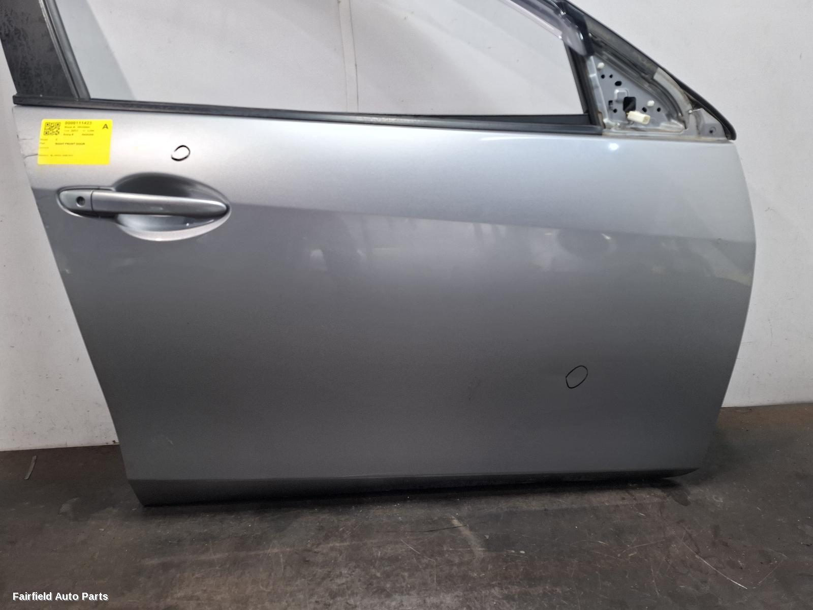 2009-2013 Mazda 3 Right Front Door