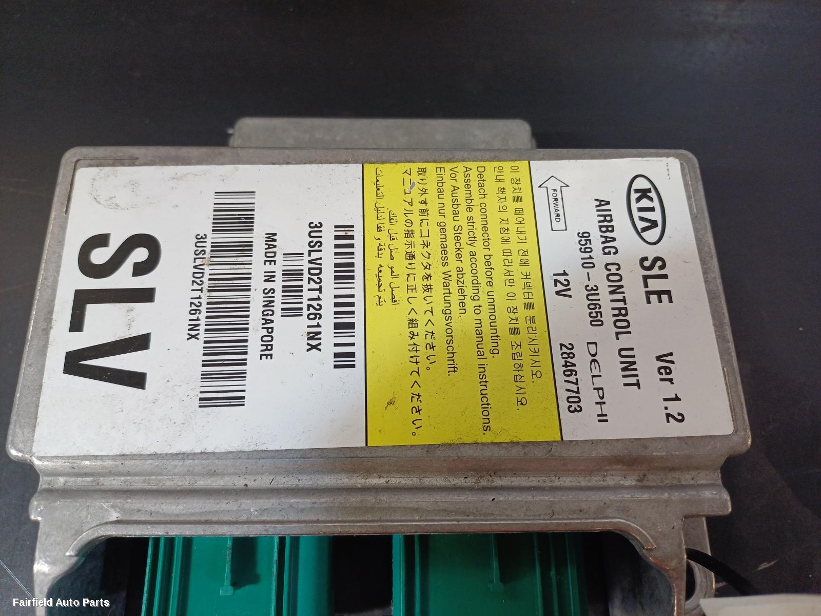 2013-2015 Kia Sportage Airbag Module Sensor