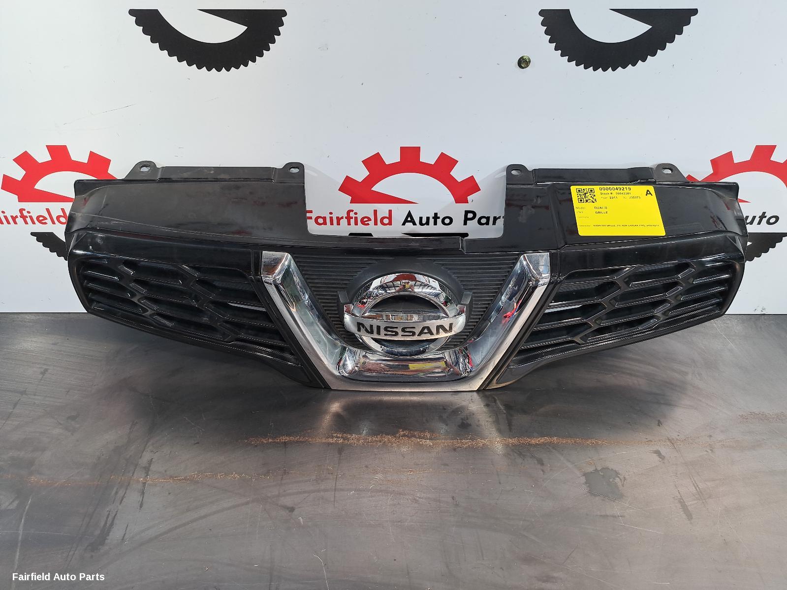 2011 Nissan Dualis Grille