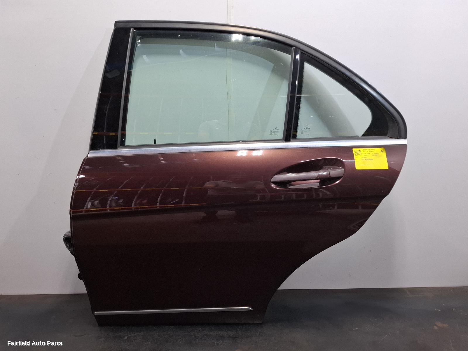 2009 Mercedes C Class Left Rear Door Sliding