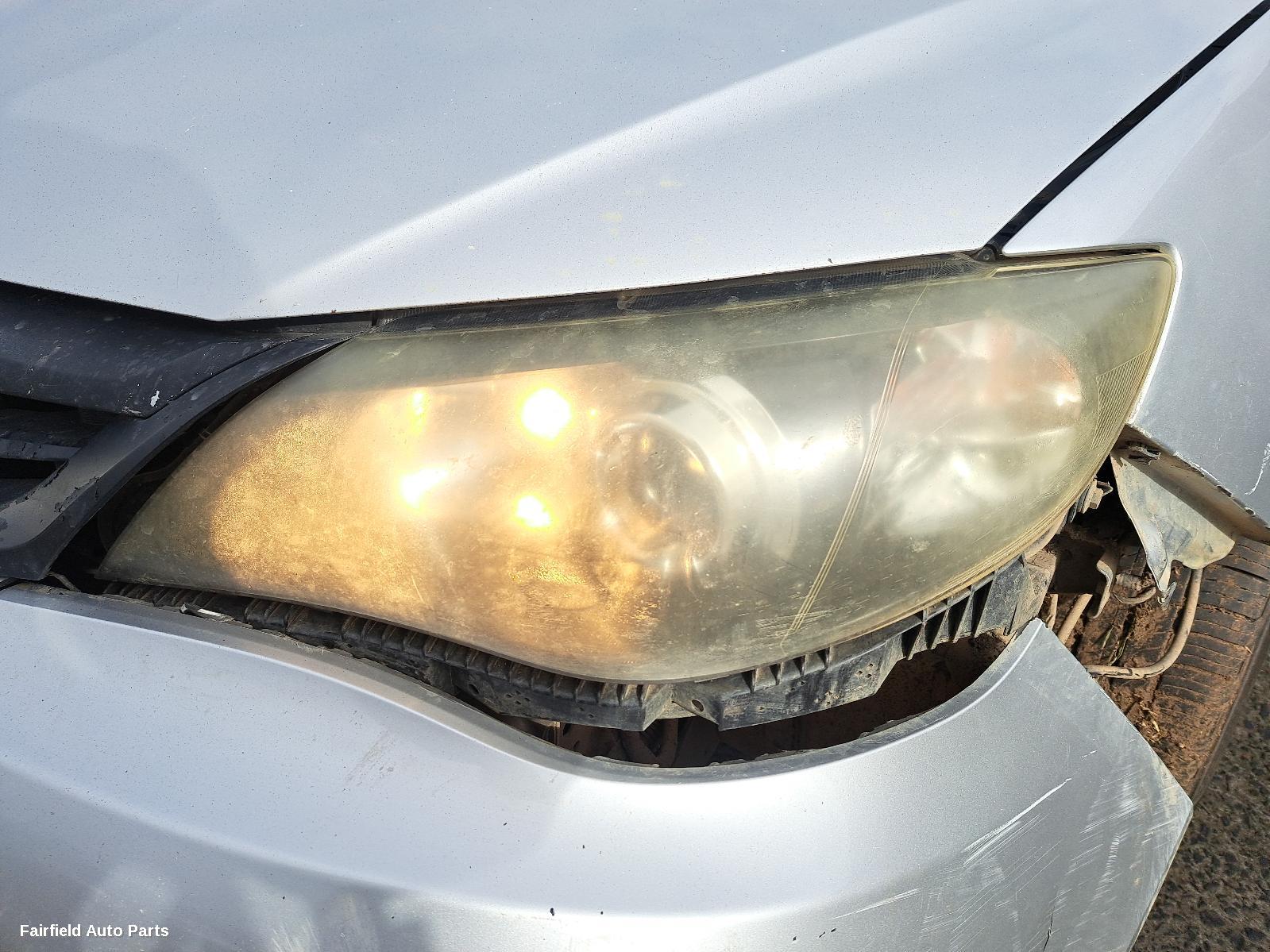 2010 Subaru Impreza Left Headlamp
