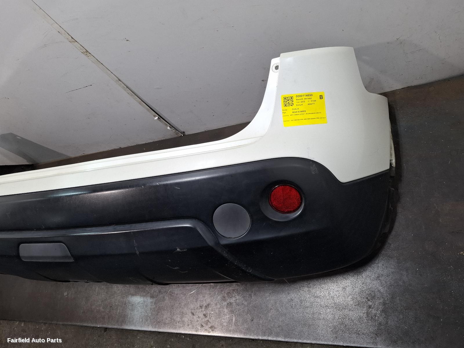 2007-2014 Nissan Dualis Rear Bumper