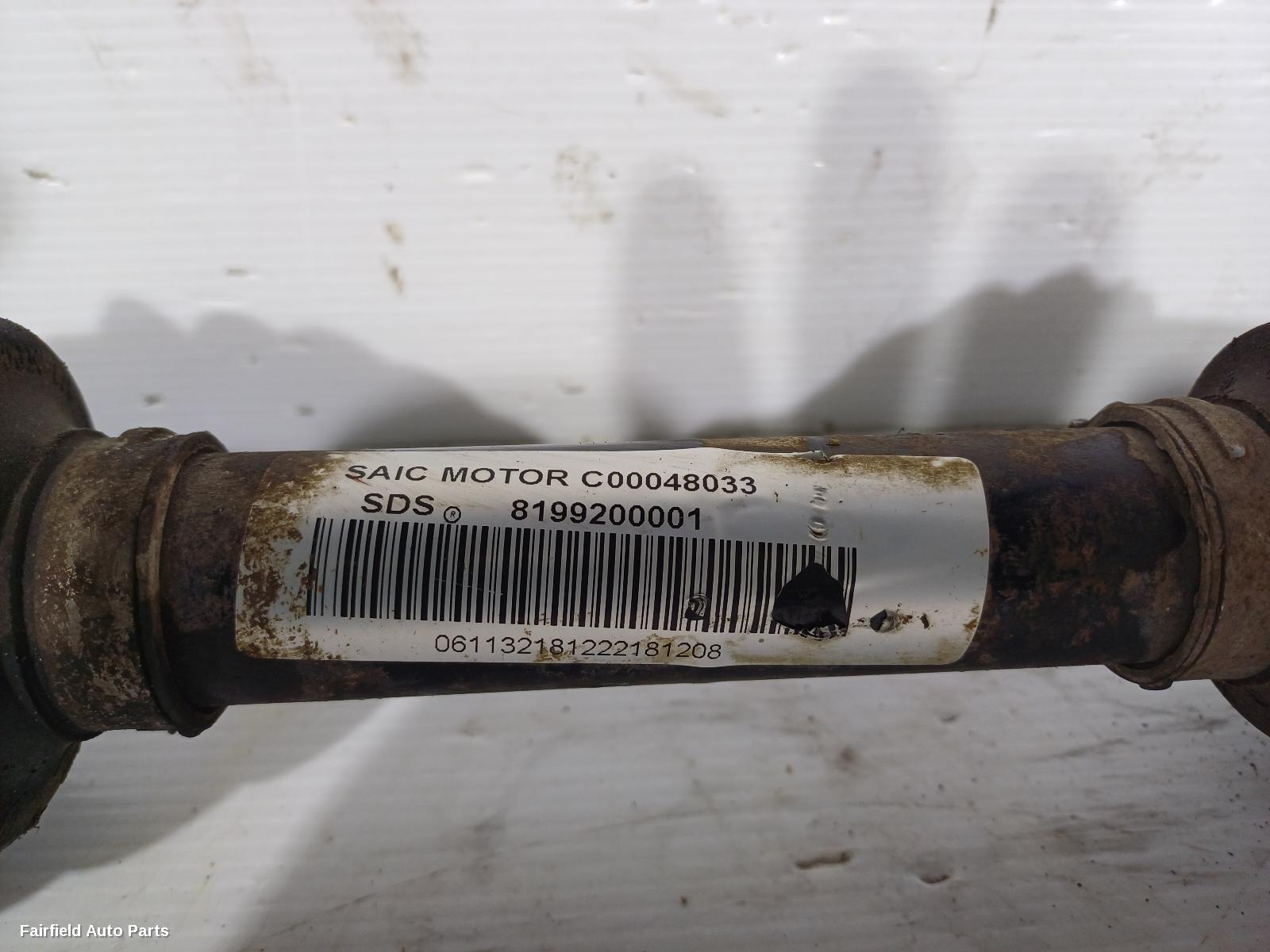 2017-2021 Ldv T60 Left Driveshaft