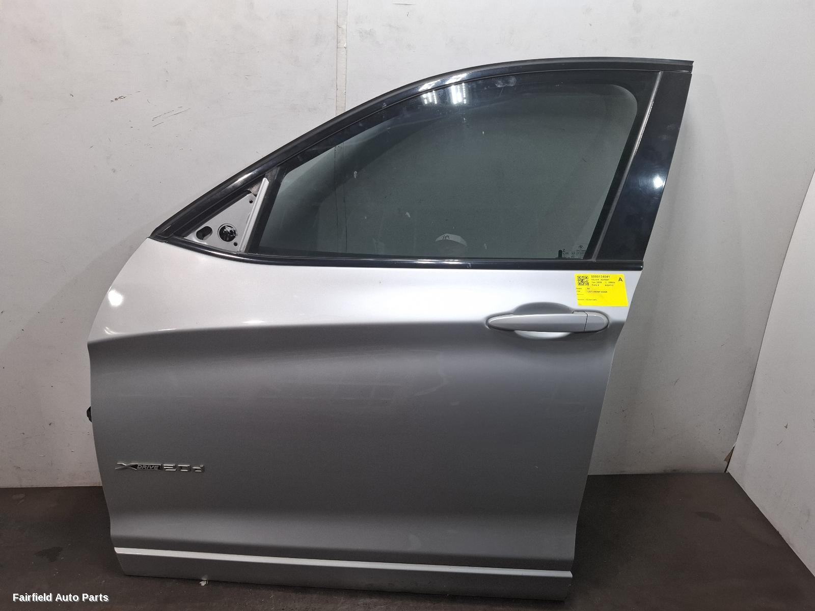 2014-2018 Bmw X4 Left Front Door