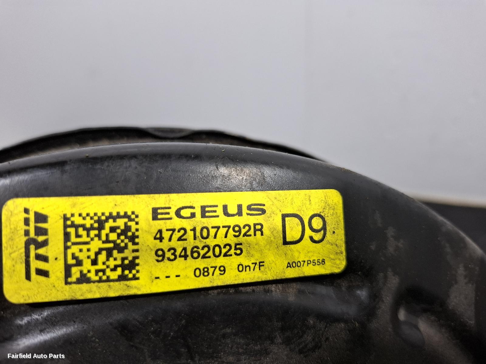 2015-2026 Renault Trafic Brake Booster