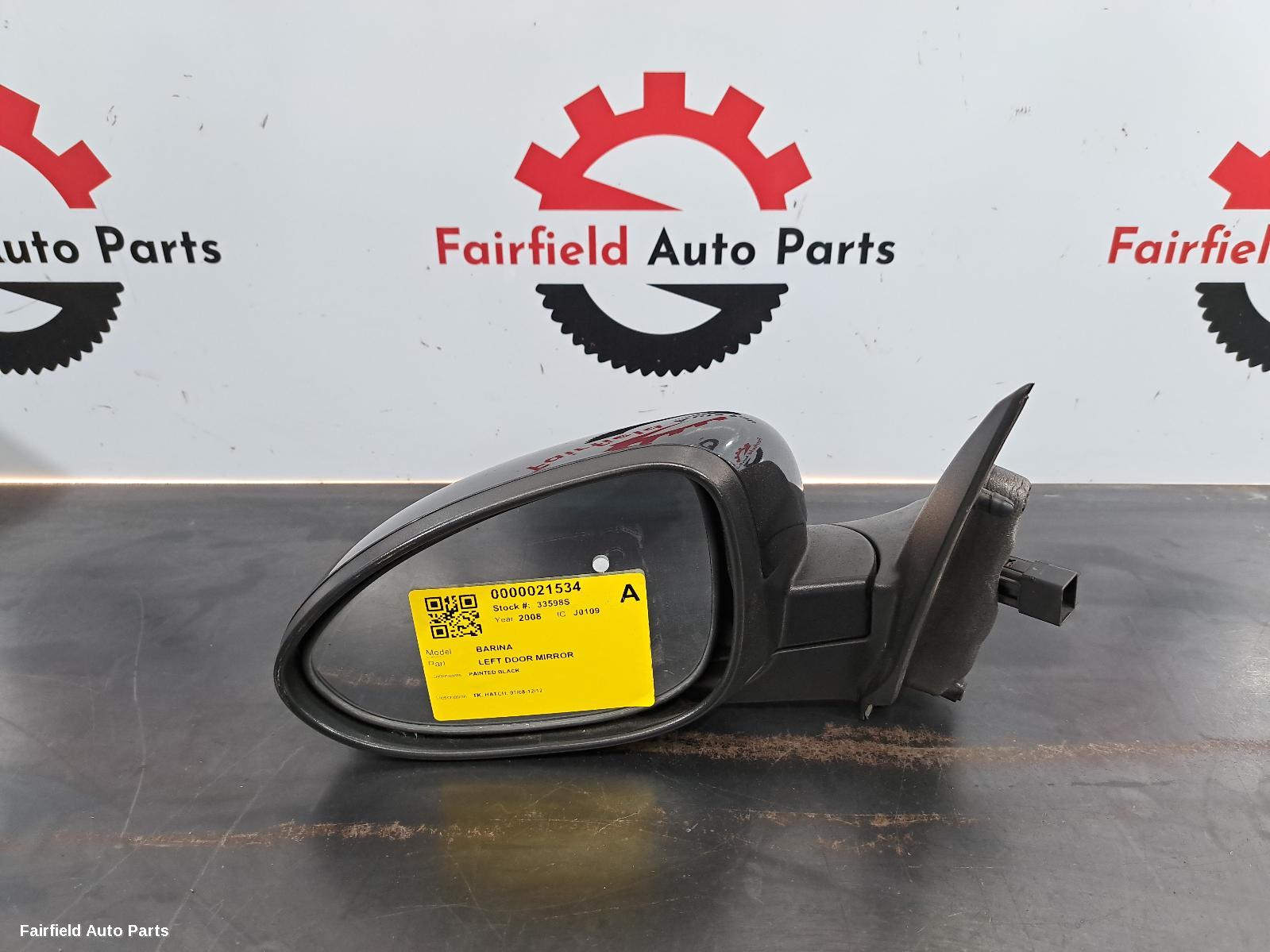 2008 Holden Barina Left Door Mirror