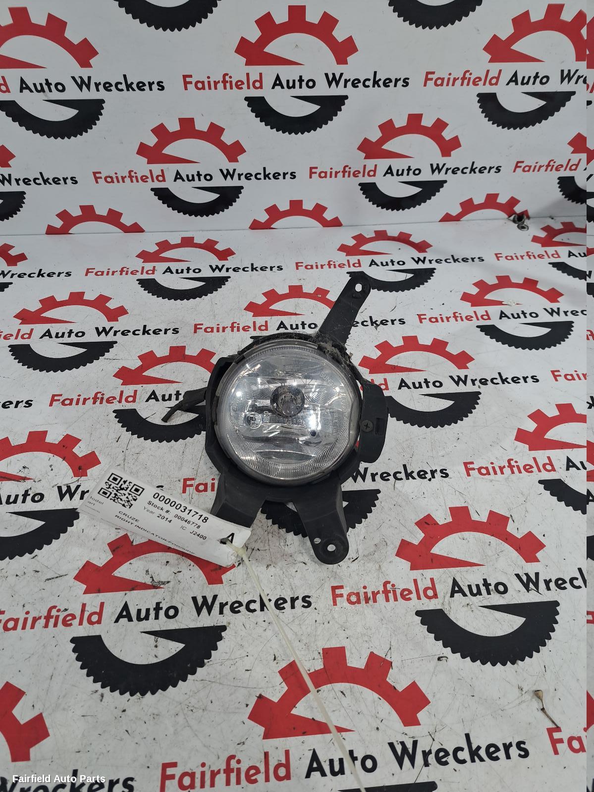 2009-2014 Holden Cruze Right Indicator Fog Side