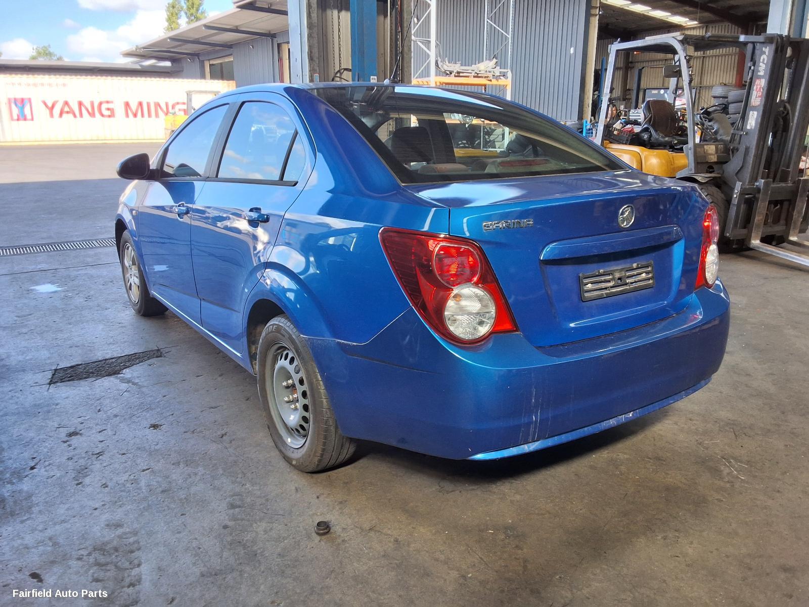 2012 Holden Barina Left Front Door