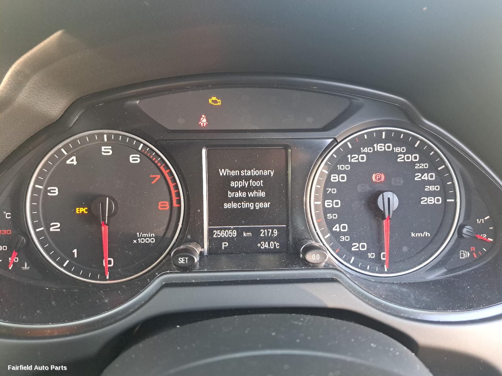 2010 Audi Q5 Left Headlamp