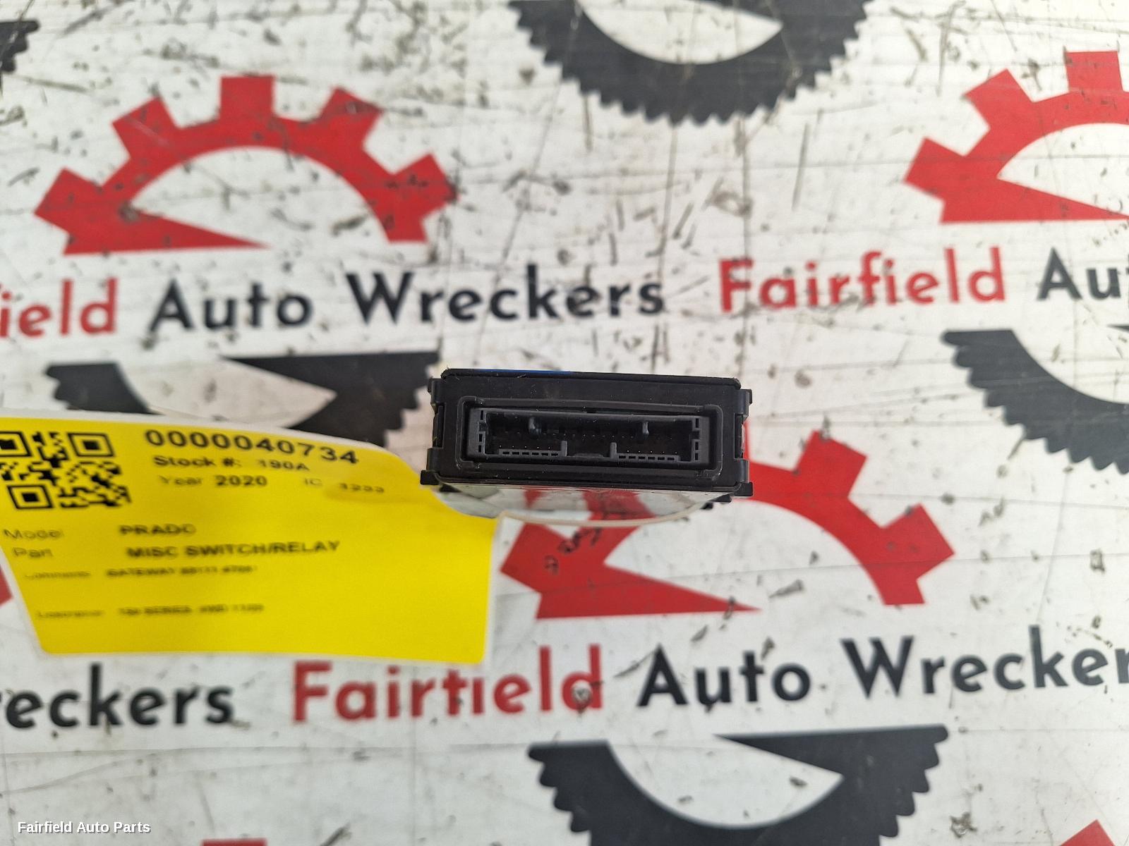 2009-2023 Toyota Prado Misc Switch Relay