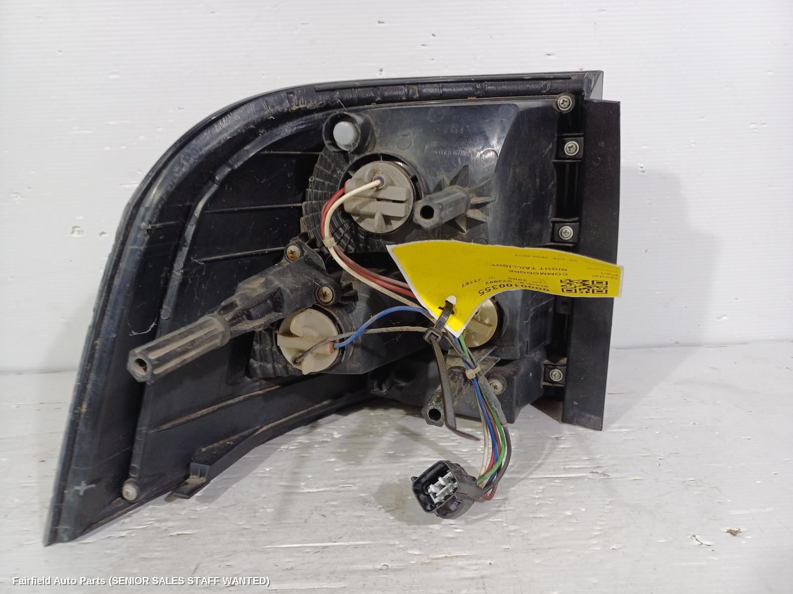 2009 Holden Commodore Right Taillight