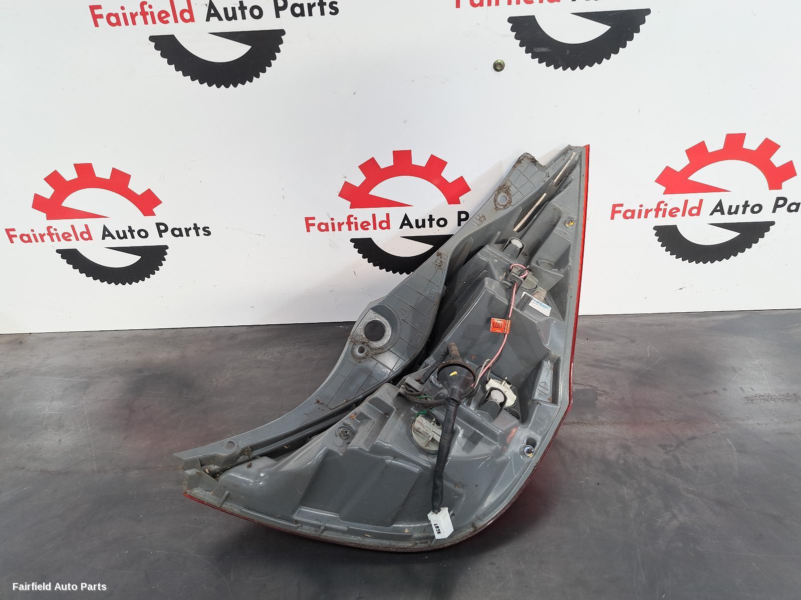 2012 Hyundai Accent Left Taillight