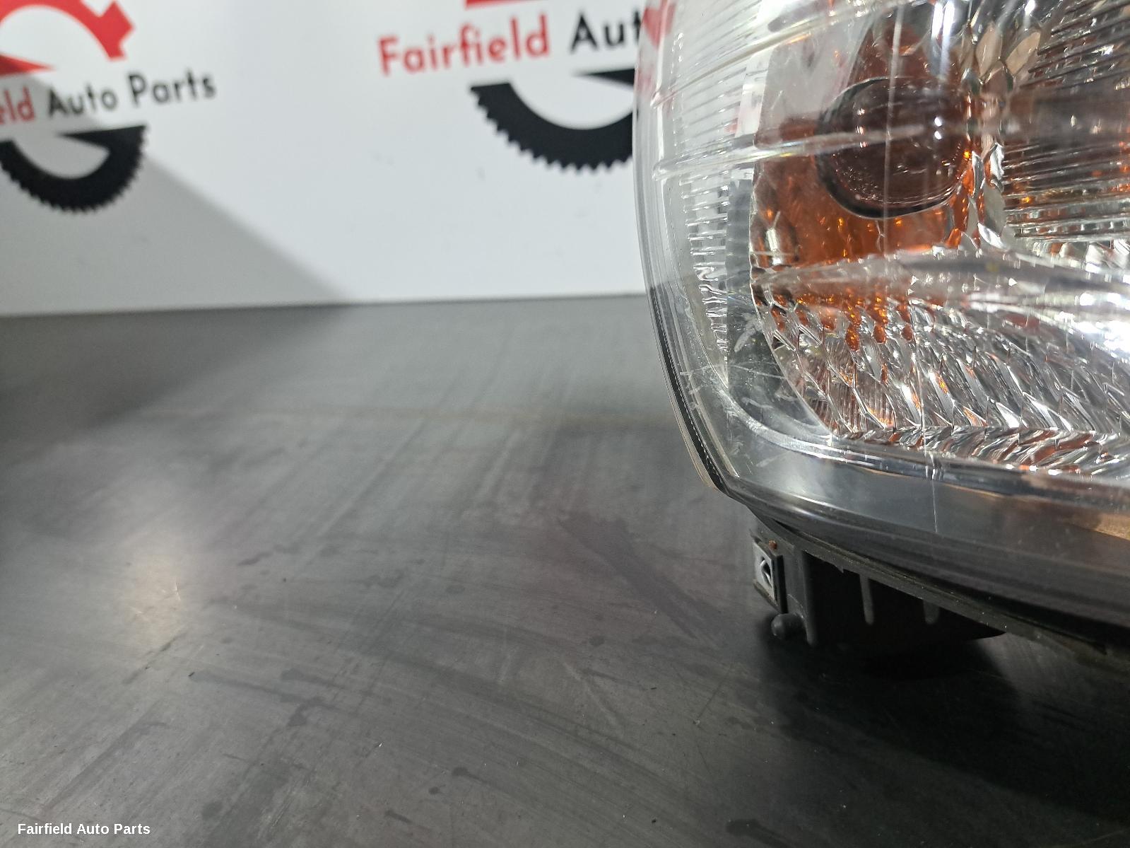 2013 Holden Barina Right Headlamp