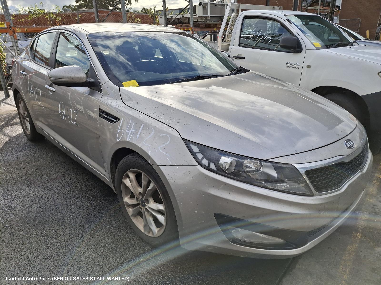 2012 Kia Optima Bootlid Tailgate